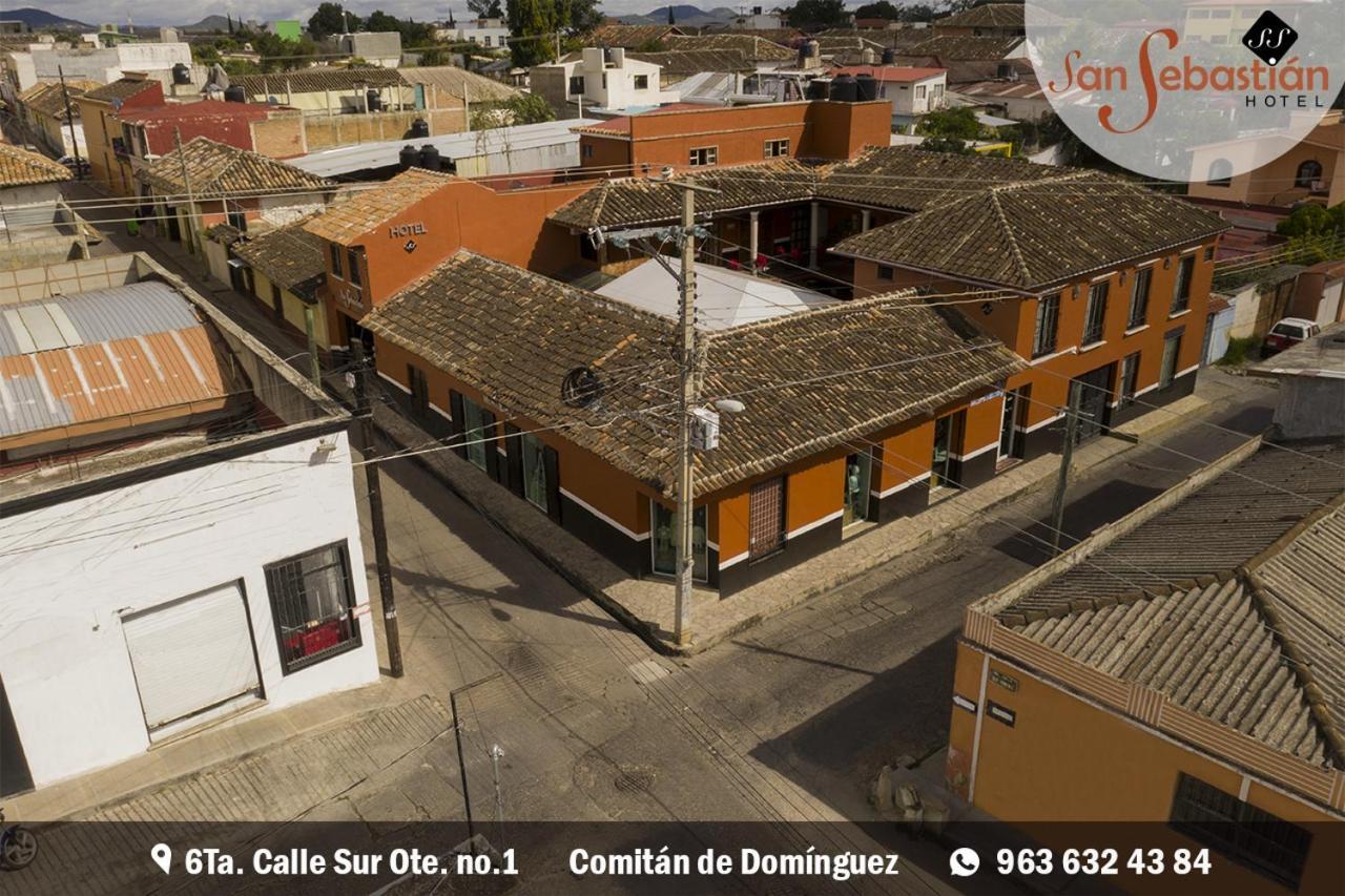 Hotel San Sebastian Comitan de Dominguez Kültér fotó