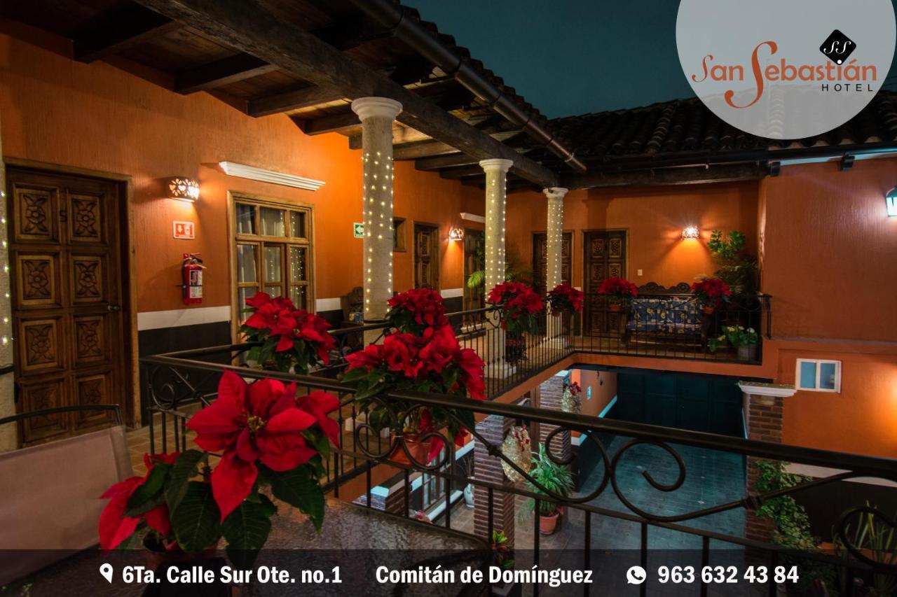 Hotel San Sebastian Comitan de Dominguez Kültér fotó