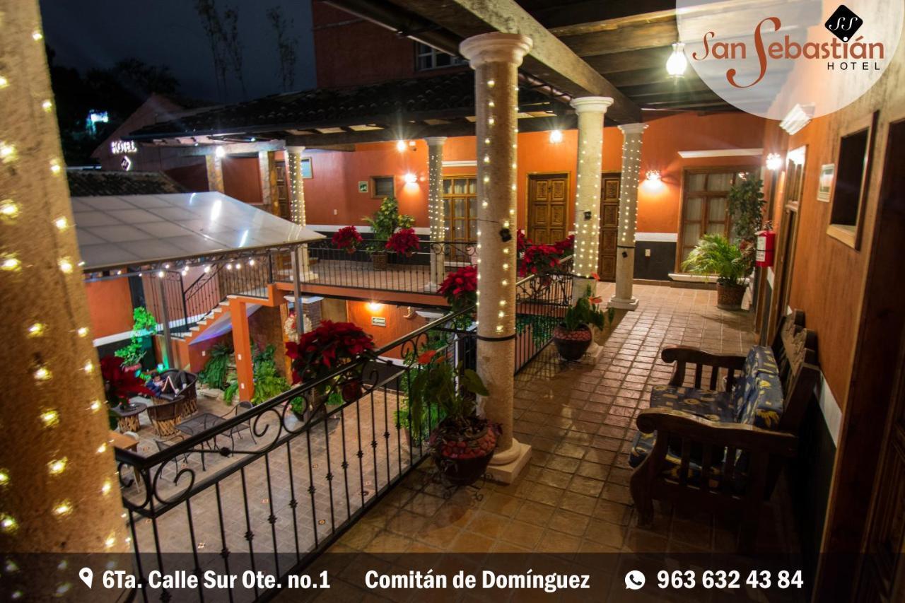 Hotel San Sebastian Comitan de Dominguez Kültér fotó